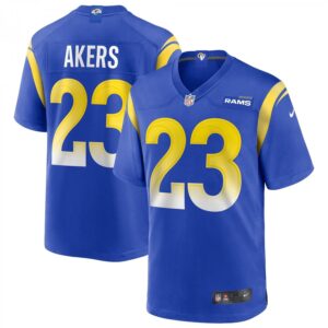 Cam Akers Royal Los Angeles Rams Game Player