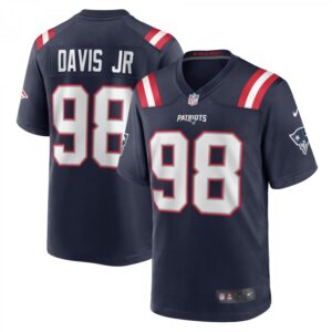 Carl Davis Jr. Navy New England Patriots Game Player