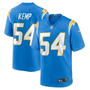 Carlo Kemp Powder Blue Los Angeles Chargers Game Player