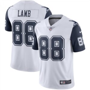 CeeDee Lamb Dallas Cowboys 2nd Alternate Vapor Limited  - White