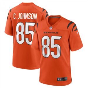 Chad Johnson Cincinnati Bengals Retired Player Alternate Game  - Orange