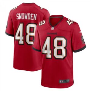Charles Snowden Red Tampa Bay Buccaneers Home Game Player