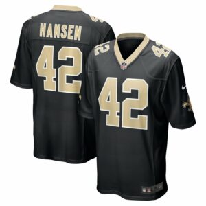 Chase Hansen Black New Orleans Saints Game