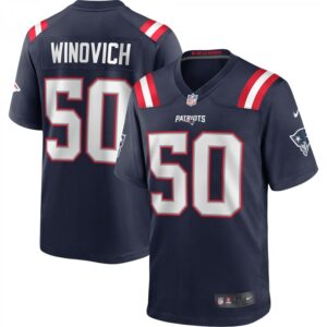 Chase Winovich Navy New England Patriots Game Player