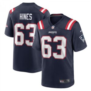 Chasen Hines Navy New England Patriots Game Player