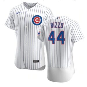 Chicago Cubs Anthony Rizzo White Home Authentic Player