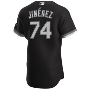Chicago White Sox Eloy Jimenez Black Alternate Authentic Player