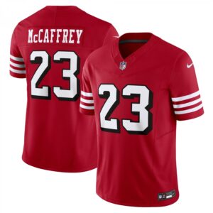 Christian McCaffrey San Francisco 49ers Vapor F.U.S.E. Limited  - Scarlet