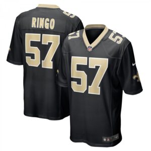 Christian Ringo Black New Orleans Saints Game Player