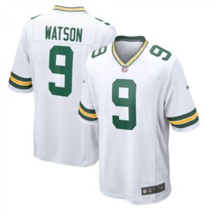 Christian Watson Green Bay Packers Game  - White