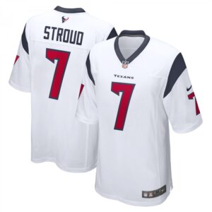 CJ Stroud Houston Texans 2023 NFL Draft First Round Pick Game  - White