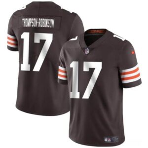 Cleveland Browns Dorian Thompson-Robinson Brown Vapor Untouchable Limited Stitched s