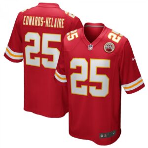 Clyde Edwards-Helaire Kansas City Chiefs Game  - Red