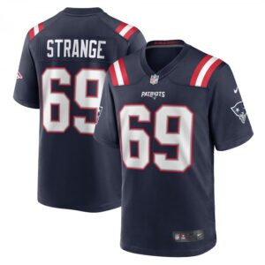 Cole Strange Navy New England Patriots Player Game