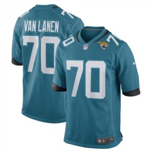 Cole Van Lanen Jacksonville Jaguars Game Player  - Teal