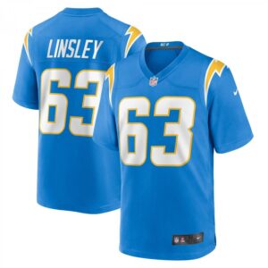 Corey Linsley Powder Blue Los Angeles Chargers Game Player
