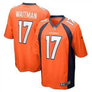 Corliss Waitman Orange Denver Broncos Game Player