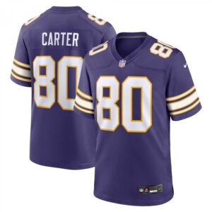 Cris Carter Minnesota Vikings Classic Retired Player Game  - Purple