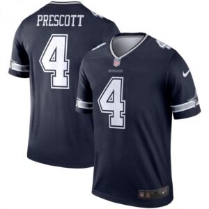 Dak Prescott Dallas Cowboys Legend Player  - Navy