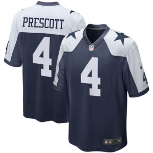 Dak Prescott Navy Dallas Cowboys Alternate Game Team
