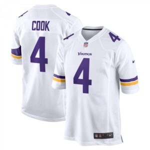 Dalvin Cook Minnesota Vikings Game  - White