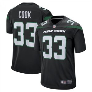 Dalvin Cook New York Jets Alternate Game Player  - Stealth Black