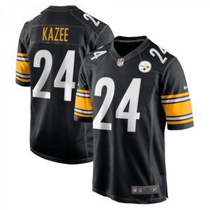 Damontae Kazee Black Pittsburgh Steelers Game Player