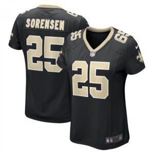 Daniel Sorensen Black New Orleans Saints Player Game