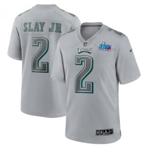 Darius Slay Jr. Philadelphia Eagles Super Bowl LVII Patch Atmosphere Fashion Game  - Gray