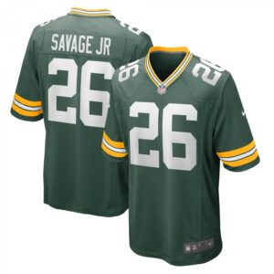 Darnell Savage Jr. Green Bay Packers Game Team  - Green