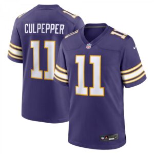 Daunte Culpepper Minnesota Vikings Classic Retired Player Game  - Purple