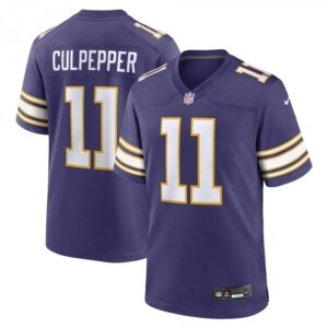 Daunte Culpepper Purple Minnesota Vikings Classic Retired Player Game
