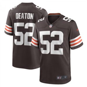 Dawson Deaton Brown Cleveland Browns Game Player