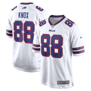 Dawson Knox White Buffalo Bills Away Game Player