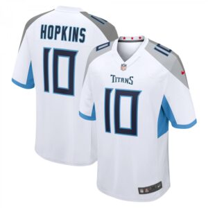 DeAndre Hopkins Tennessee Titans Game  - White