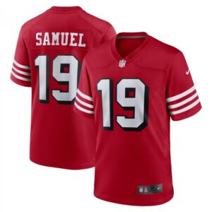 Deebo Samuel Scarlet San Francisco 49ers Alternate Player Game