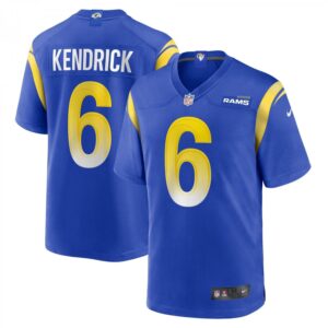 Derion Kendrick Royal Los Angeles Rams Game Player