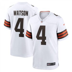 Deshaun Watson Cleveland Browns Game  - White