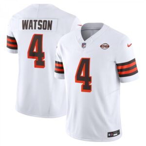 Deshaun Watson Cleveland Browns Vapor F.U.S.E. Limited  - White