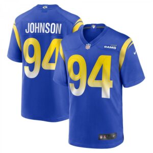 Desjuan Johnson Royal Los Angeles Rams Home Game