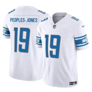 Detroit Lions Donovan Peoples-Jones White 2023 Vapor Untouchable Limited Stitched s