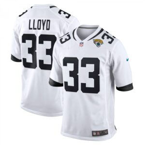 Devin Lloyd Jacksonville Jaguars Away Game Player  - White