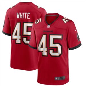 Devin White Red Tampa Bay Buccaneers Player Game