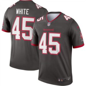 Devin White Tampa Bay Buccaneers Alternate Legend  - Pewter
