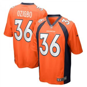 Devine Ozigbo Orange Denver Broncos Game Player