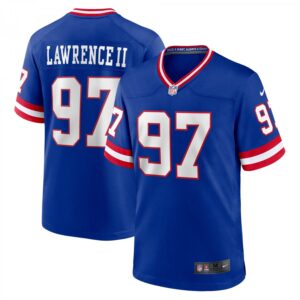 Dexter Lawrence II New York Giants Classic Game Player  - Royal