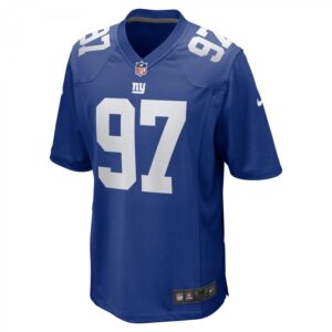 Dexter Lawrence II Royal New York Giants Team Game Player