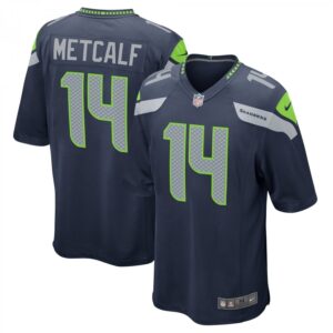 DK Metcalf College Navy Seattle Seahawks Game Team