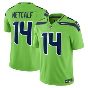 DK Metcalf Seattle Seahawks Vapor F.U.S.E. Limited  - Neon Green