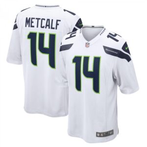 DK Metcalf White Seattle Seahawks Game